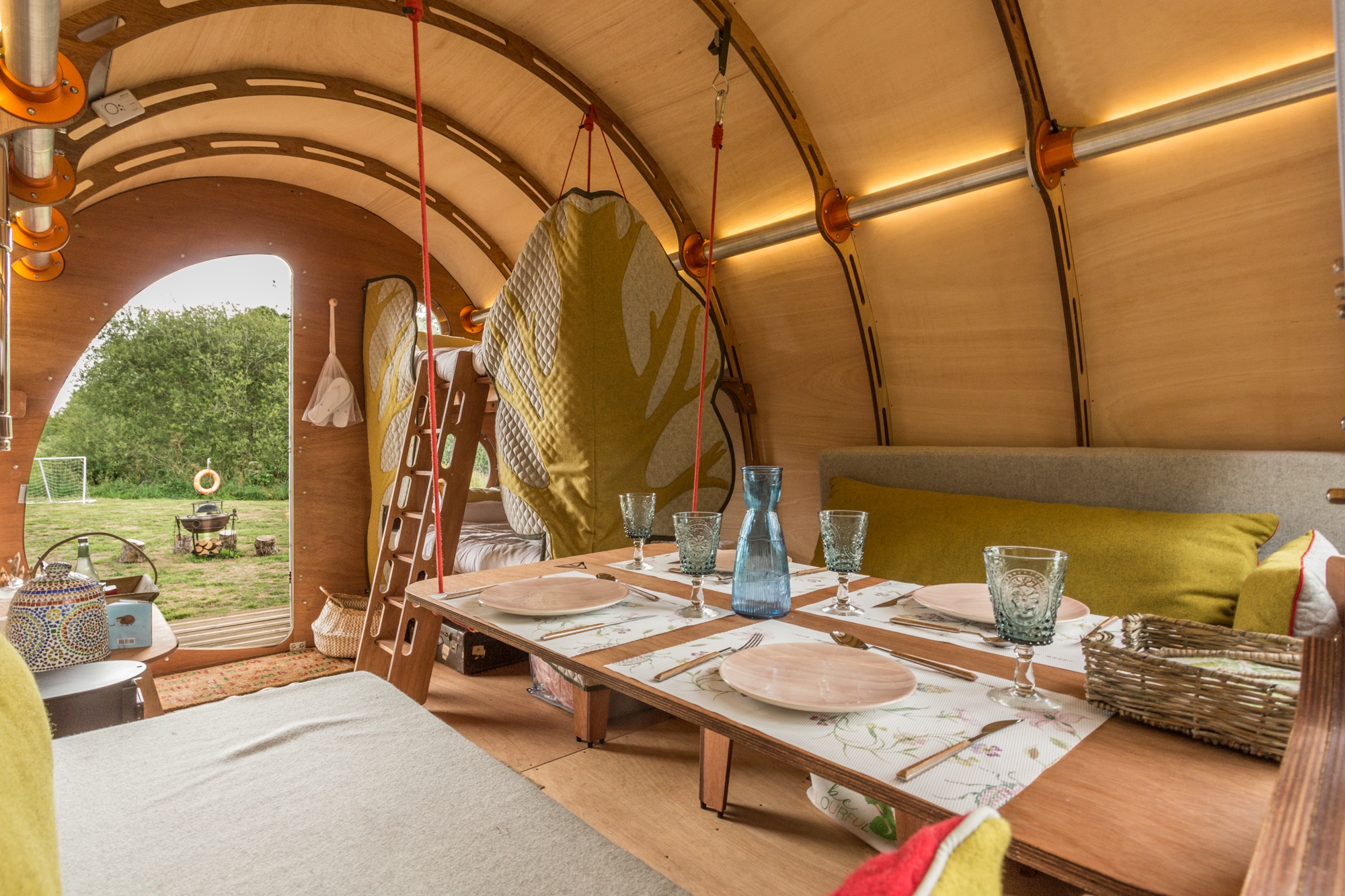 Glamping In Herefordshire, Central England | Hedgehog Hall