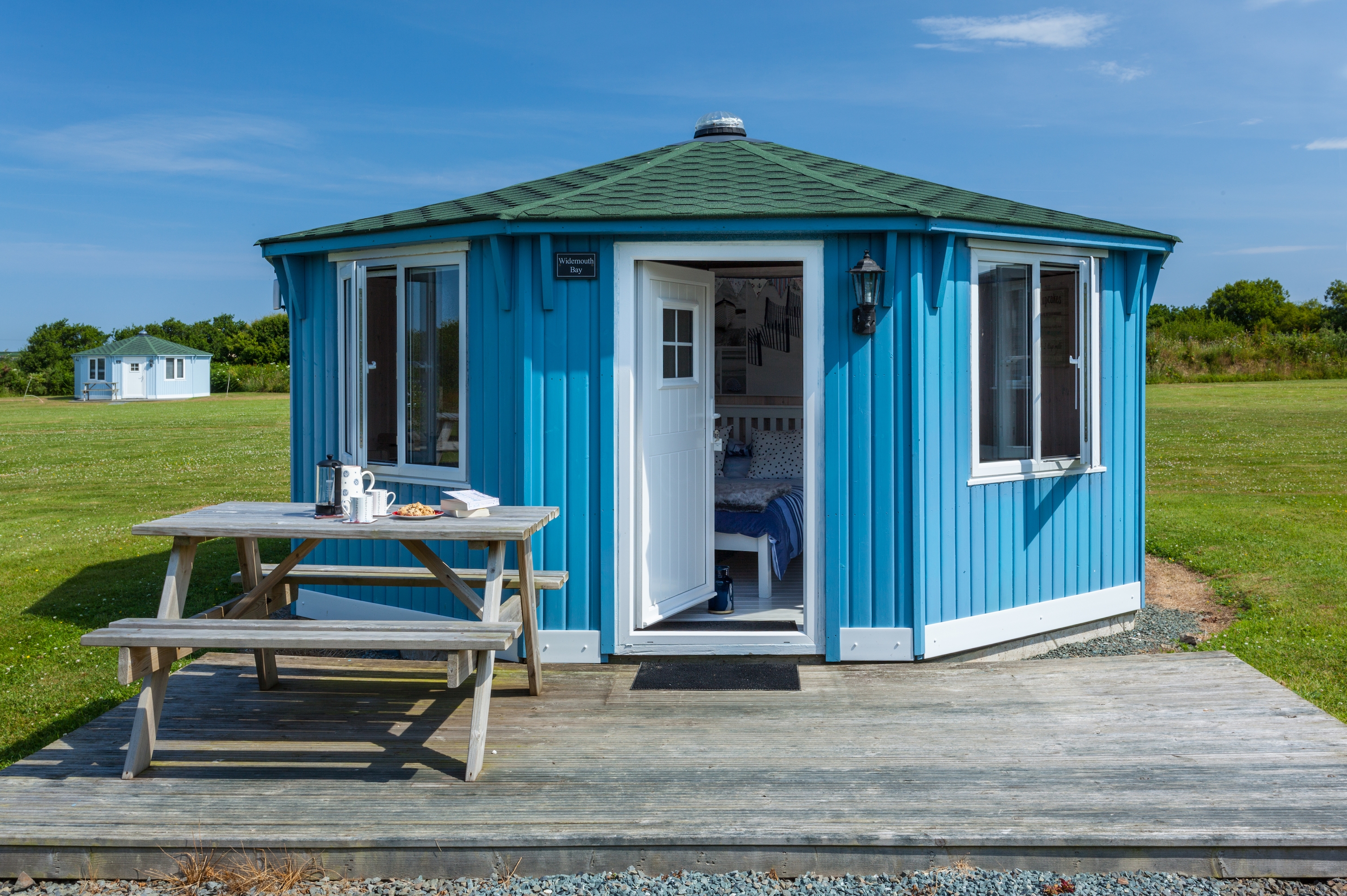 Glamping In North Devon South West England Coastal Cabins