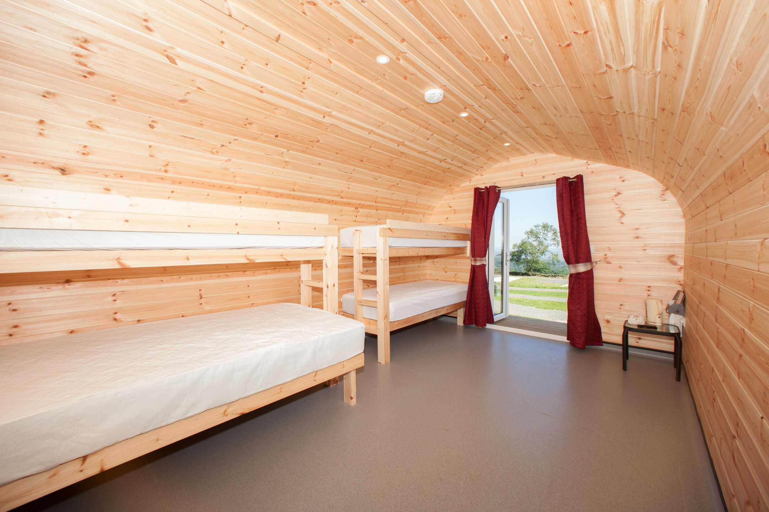 Glamping in the Peak District, Derbyshire Ernest’s Retreat