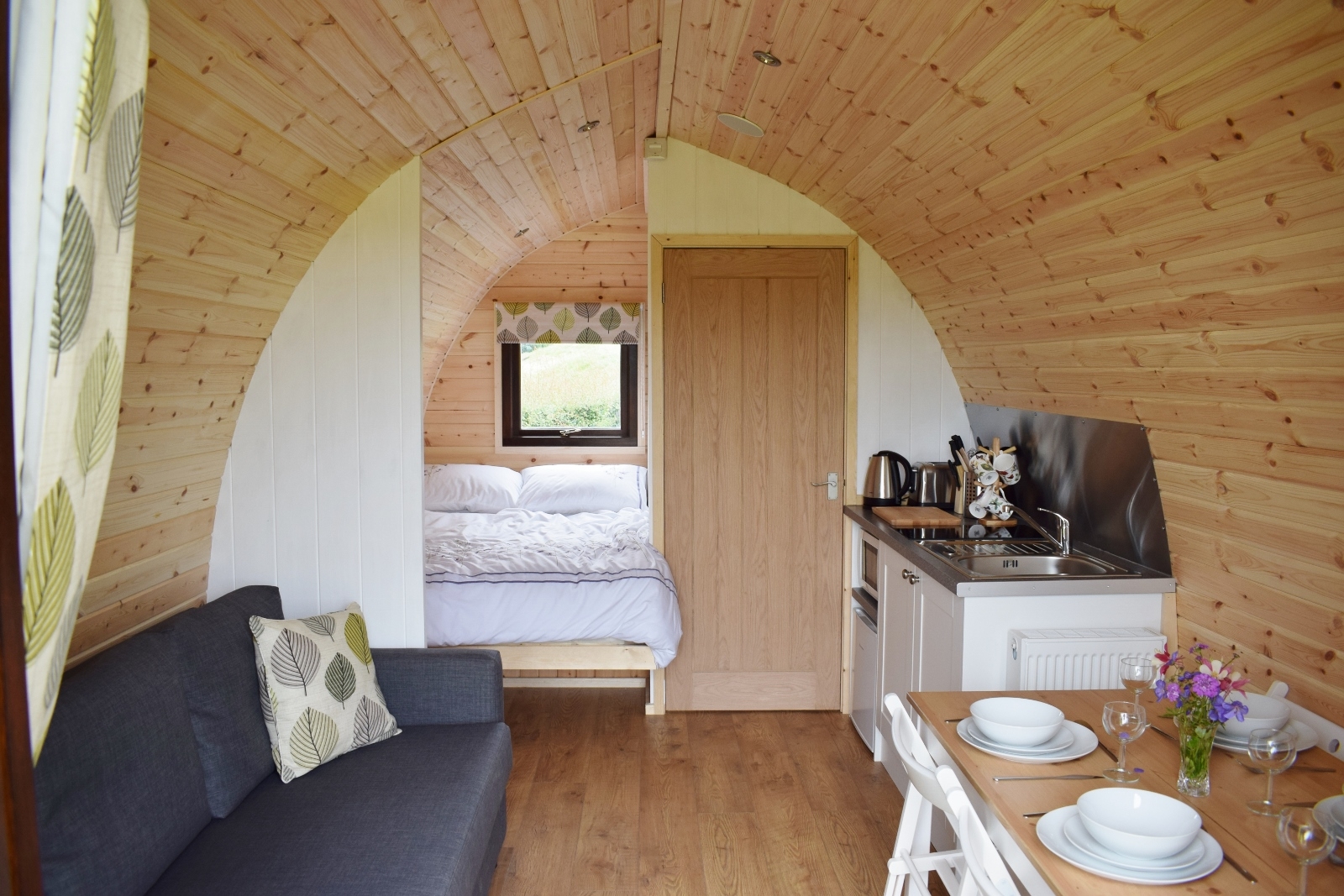 Glamping in the Peak District, Derbyshire Peak Pods