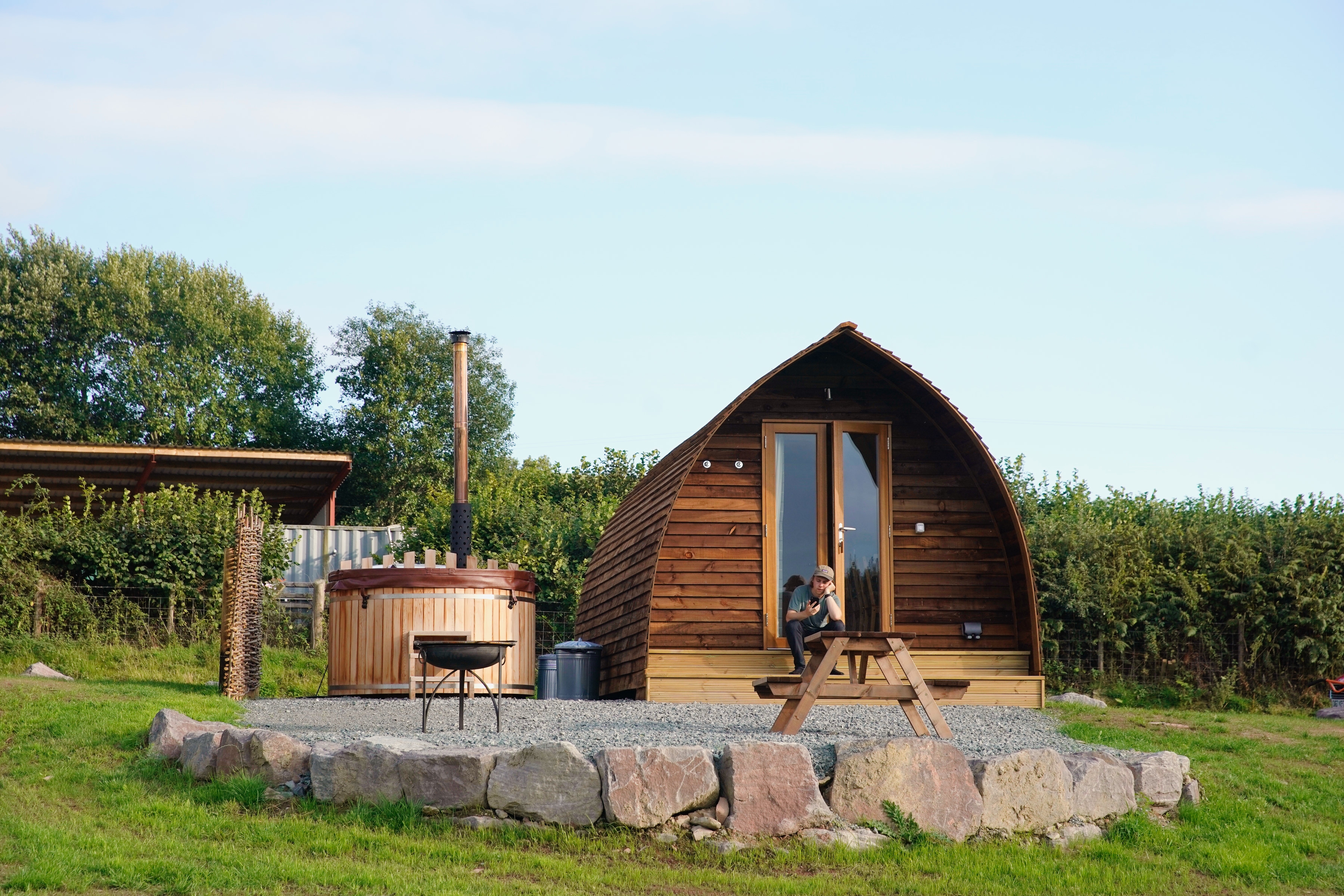 Glamping in Powys, Mid Wales Wigwam Holidays Builth Wells
